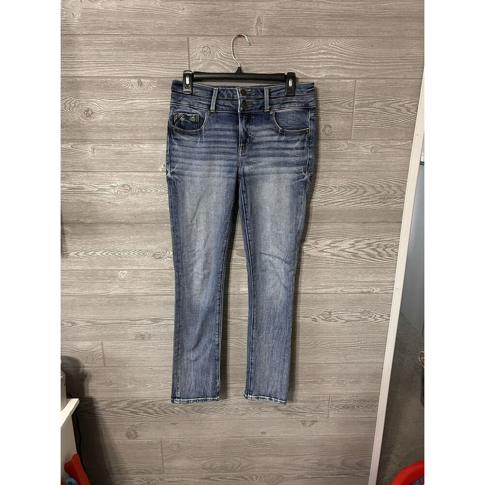 Buckle Women's Skinny Jeans - Blue